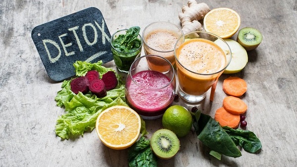 Detox bằng nước ép