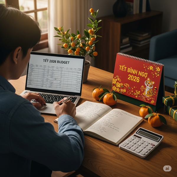 lập ngân sách Tết 2026