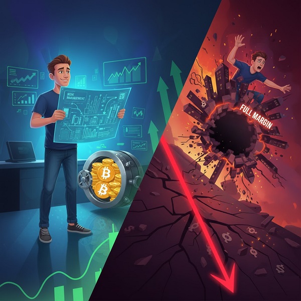 Bí mật giao dịch margin crypto: Vì sao thắng rồi thua?
